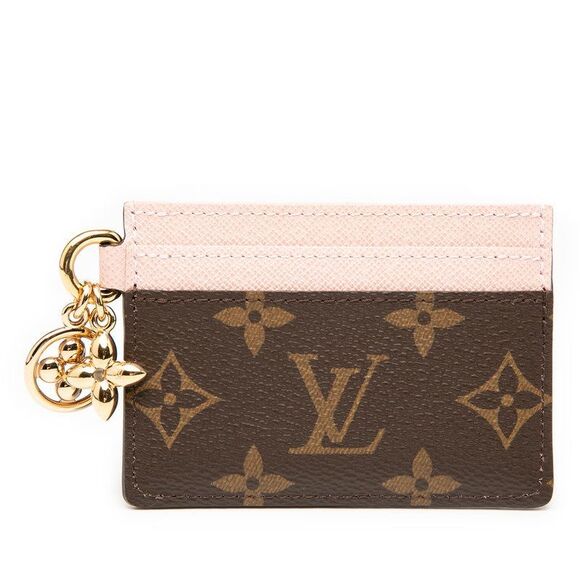 LOUIS VUITTON Accessories - Louis Vuitton Porte Carte LV Charm Card Case